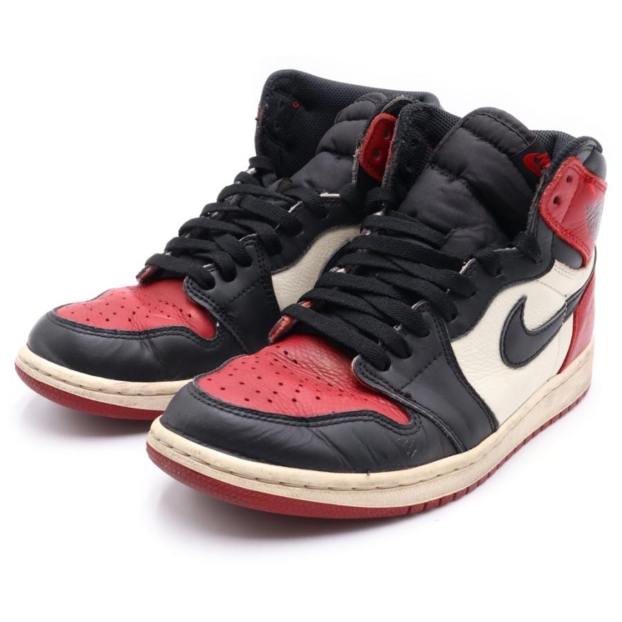 NIKE（ナイキ） AIR JORDAN 1 RETRO HIGH OG BRED TOE エアジョーダン1