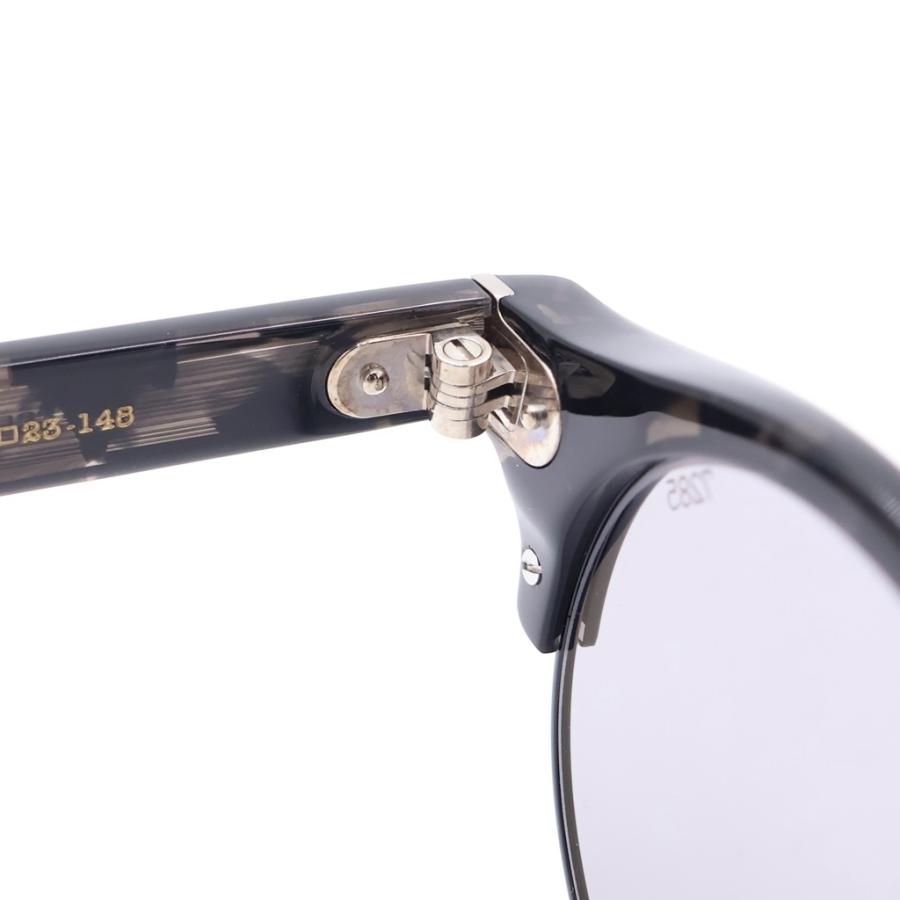 EYEVAN アイヴァン FLAGSHIP STORE LIMITED COLOR 648 モノクローム 楕円型 アイウェア サングラス 眼鏡 ブラック/グレー 142802 EYEVAN アイヴァン FLAGSHIP STORE LIMITED COLOR 648 モノクローム