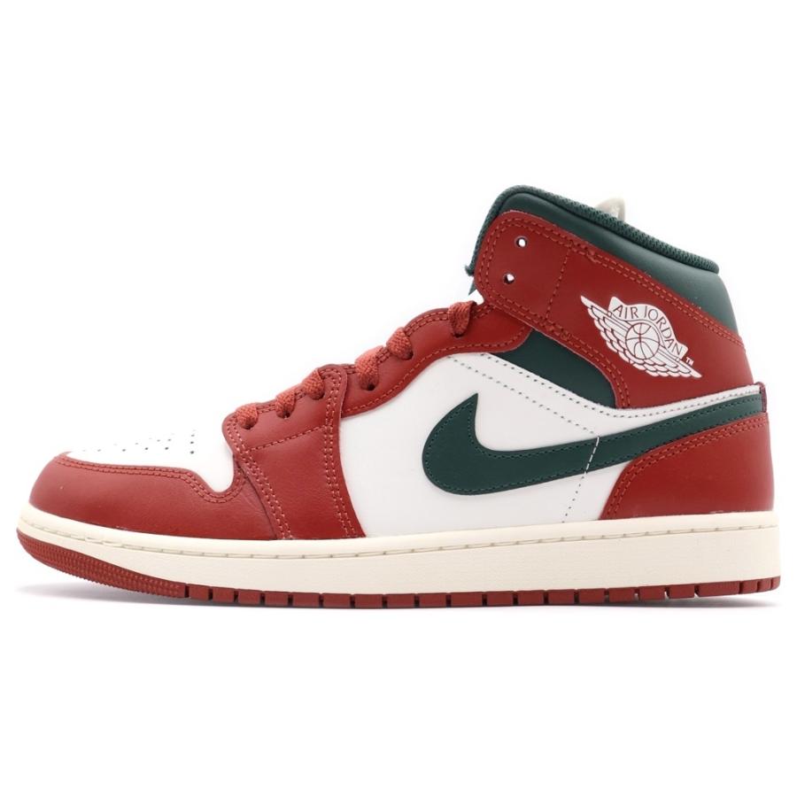 NIKE（ナイキ） AIR JORDAN 1 MID SAIL/PURE PLATINUM/REDSTONE 