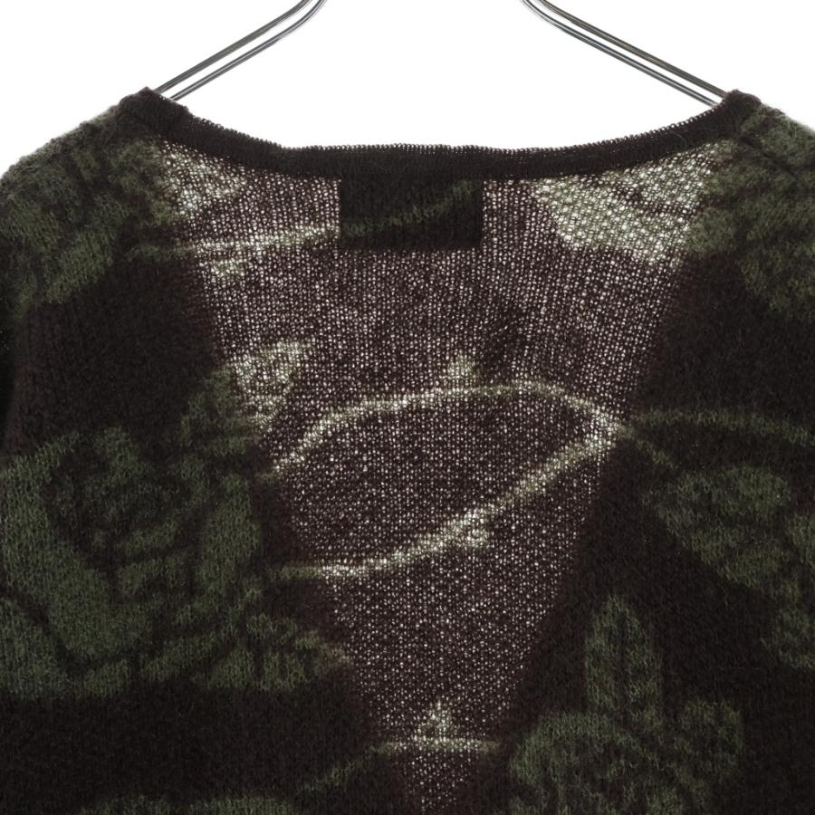 GANGSTERVILLE（ギャングスタービル） 23AW Mohair Cardigan フラワー