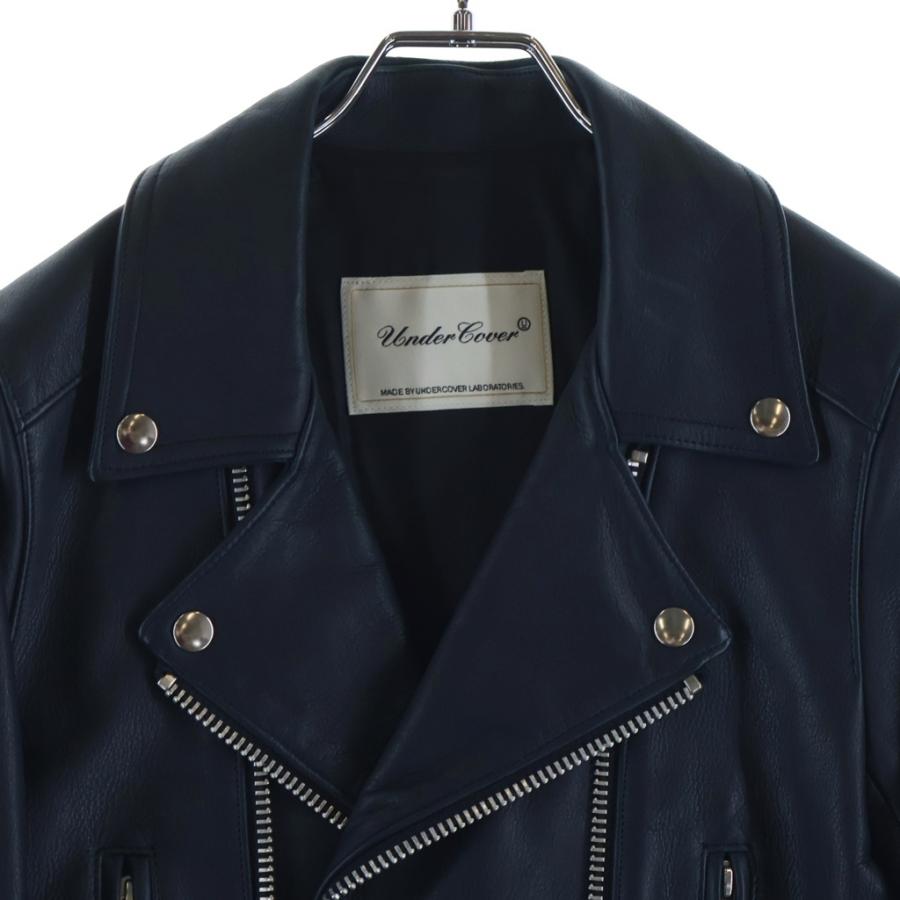 UNDERCOVER（アンダーカバー） ZIP DOUBLE RIDERS カウレザー ダブル