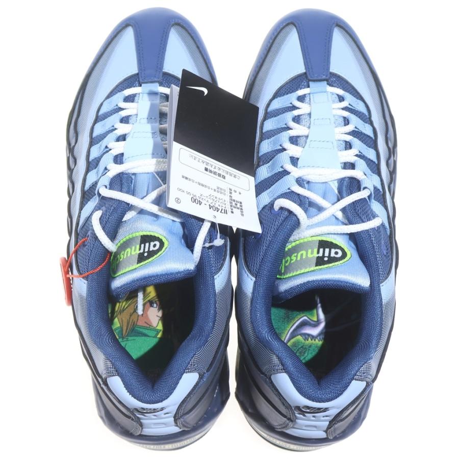 NIKE ナイキ ×遊戯王 AIR MAX 95 AIR MUSCLE JOEY II7404-400 エアマックス95 エアマッスル ジョーイ ローカットスニーカー ブルー US9.5/27.5cm NIKE（ナイキ） ×遊戯王 Air Max 95 Air Muscle/Joey II7404-400 エア