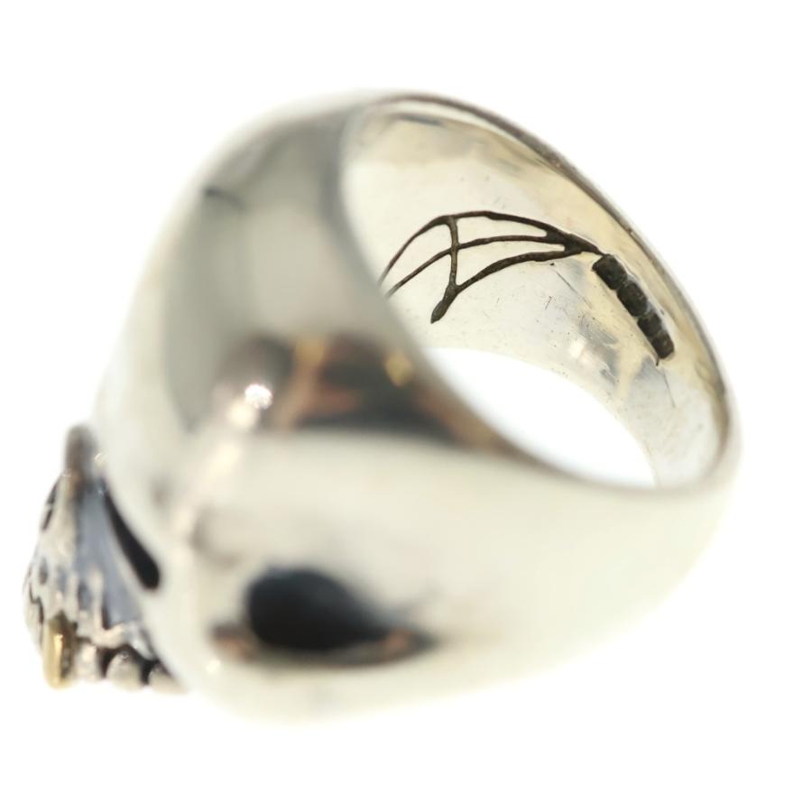CRAZY PIG クレイジーピッグ LARGE EVIL SKULL RING ラージ スカル