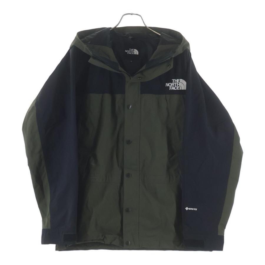 ノースフェイスマウンテンジャケットGORE-TEX 【カーキ×ブラック】 THE