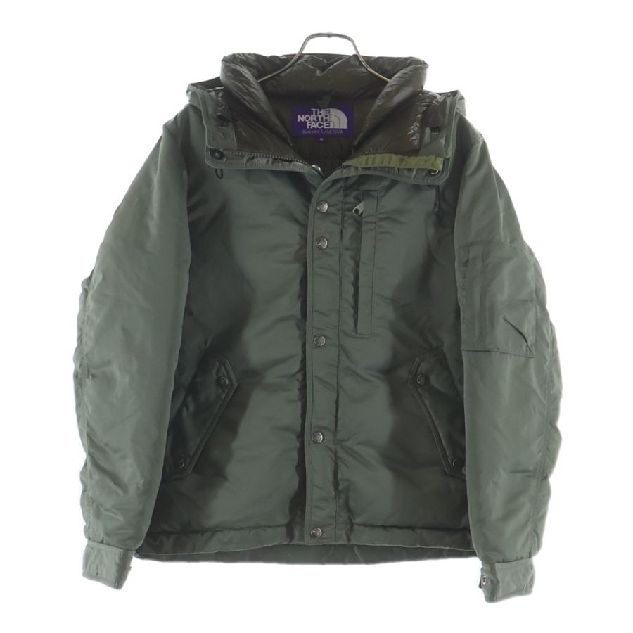 THE NORTH FACE PURPLE LABEL ノースフェイスパープルレーベル MOUNTAIN SHORT DOWN PARKA フード付き ナイロン マウンテン ダウンジャケット カーキ ND2768N THE NORTH FACE PURPLE LABEL ノースフェイスパープルレーベル