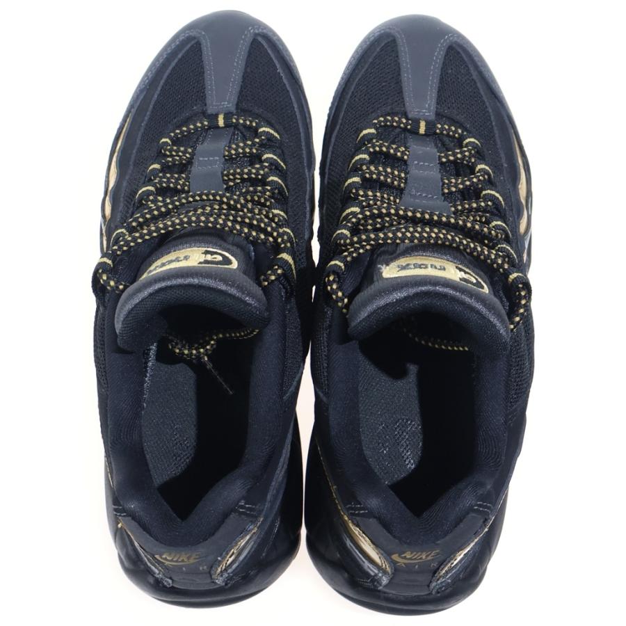 NIKE ナイキ AIR MAX 95 Black llic Gold エアマックス ローカットスニーカー ブラック/ゴールド US8/26.0cm 538416-007 NIKE（ナイキ） AIR MAX 95 Black Metallic Gold エアマックス