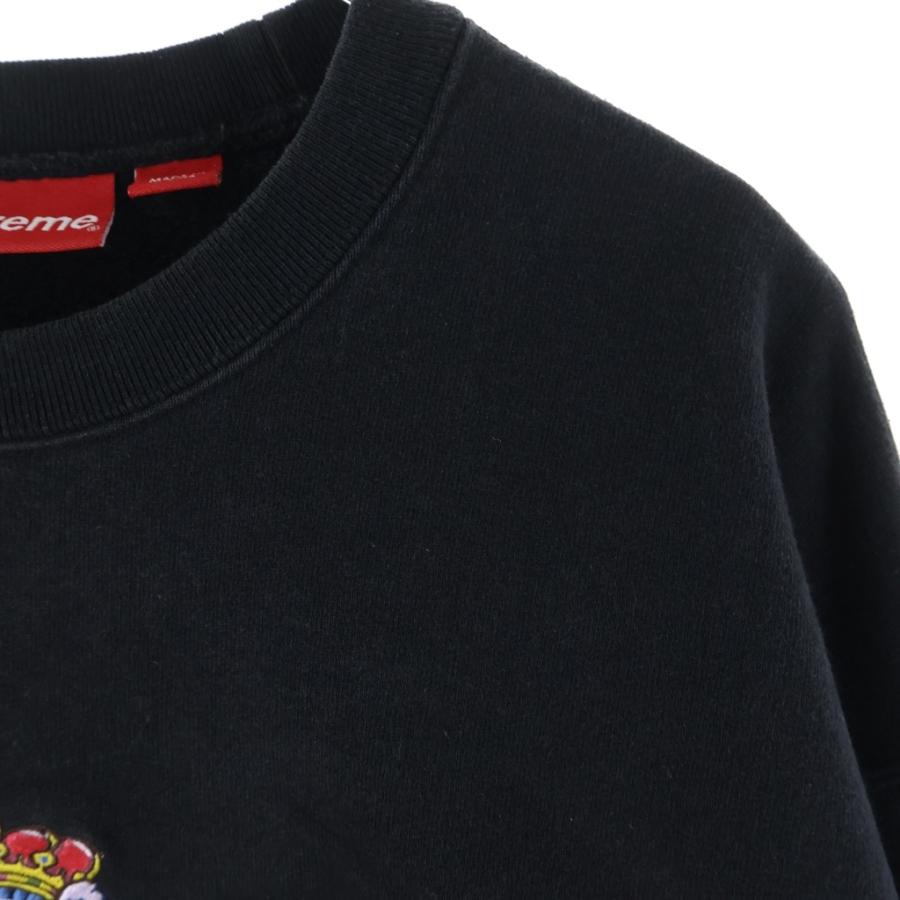 Supreme（シュプリーム） 23SS Crest Crewneck クレスト ロゴ刺繍
