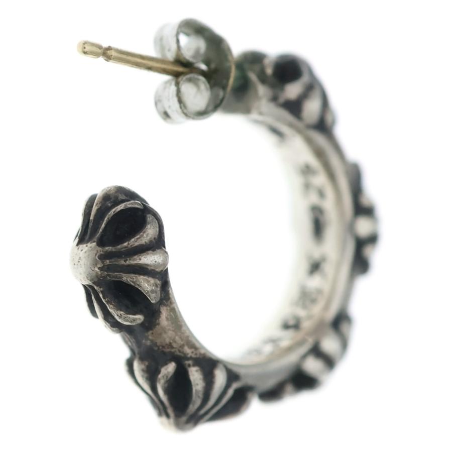 CHROME HEARTS HOOP CROSS クロスバンド フープピアス CHROME HEARTS（クロムハーツ） HOOP CROSS クロスバンド フープピアス