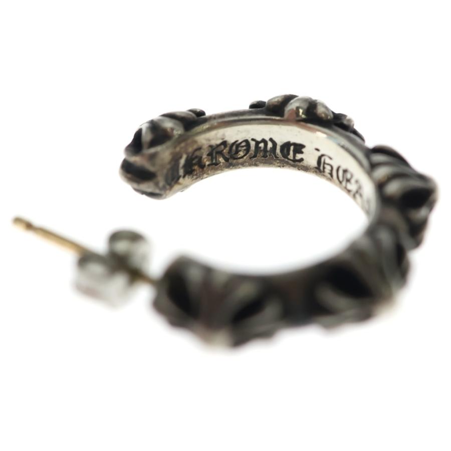CHROME HEARTS（クロムハーツ） HOOP CROSS クロスバンド フープピアス