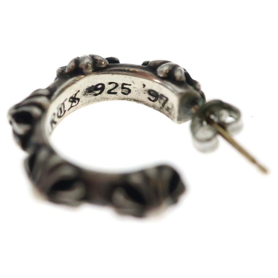 CHROME HEARTS（クロムハーツ） HOOP CROSS クロスバンド フープピアス