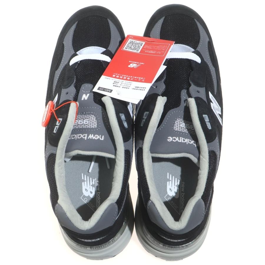 New Balance ニューバランス U992BK SUEDE MESH LOW CUT SNEAKER スエード メッシュ ローカットスニーカー ブラック/グレー US8.5/26.5cm New Balance（ニューバランス） U992BK SUEDE MESH LOW CUT SNEAKER