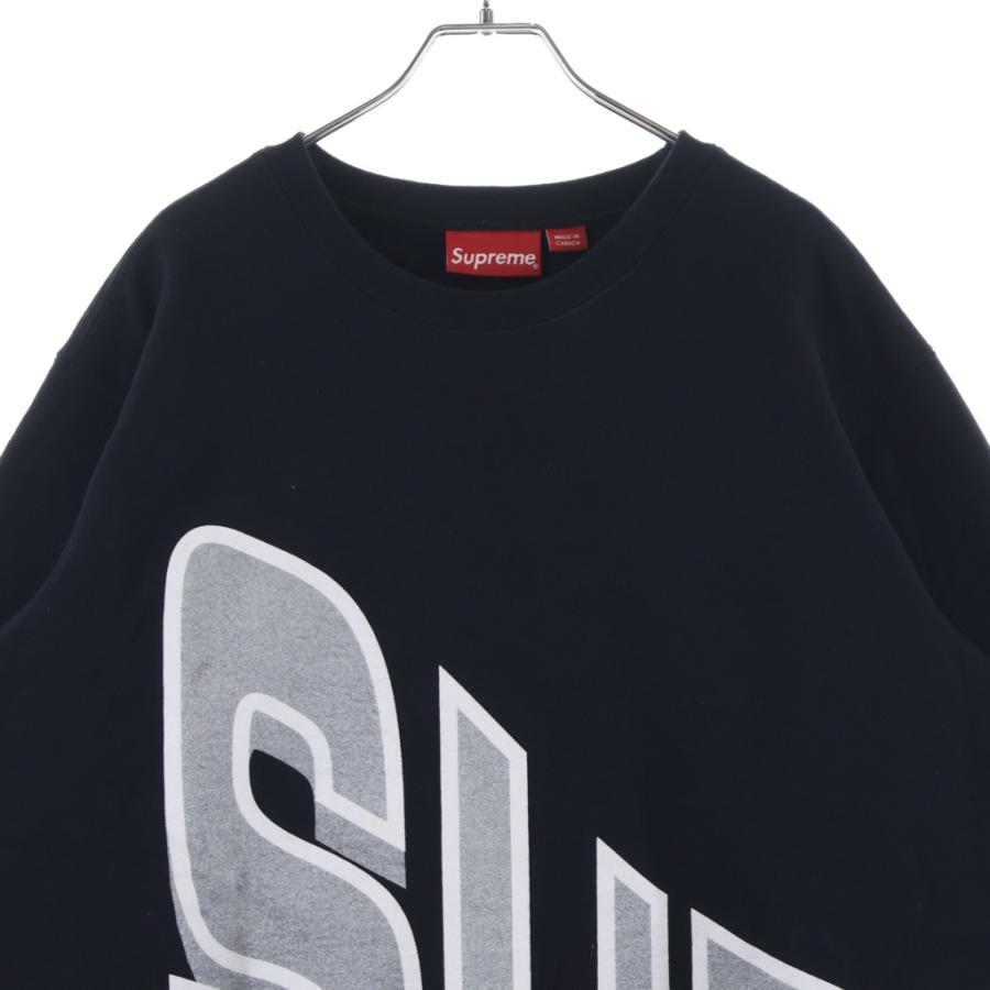 Supreme☆サイドロゴ クールネックスウェット☆黒 Supreme☆サイドロゴ クールネックスウェット☆黒 Amazon.co.jp