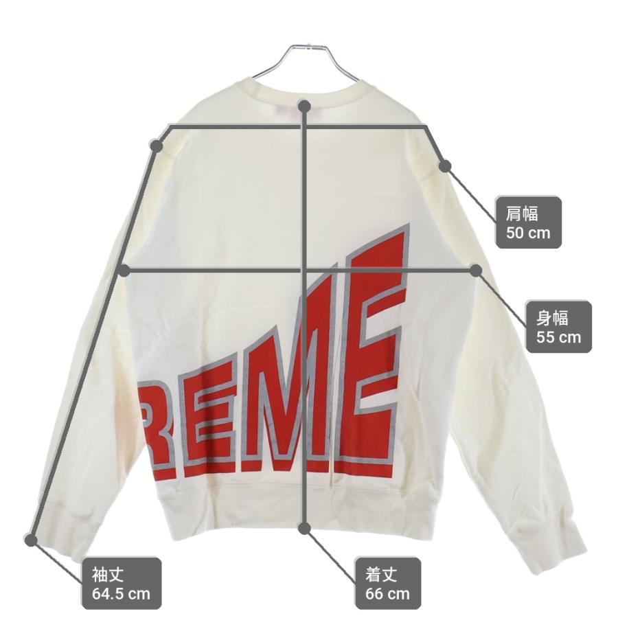 supreme アーチロゴ クールネック Supreme（シュプリーム） 21AW Side Arc Crewneck アーチロゴ クルー