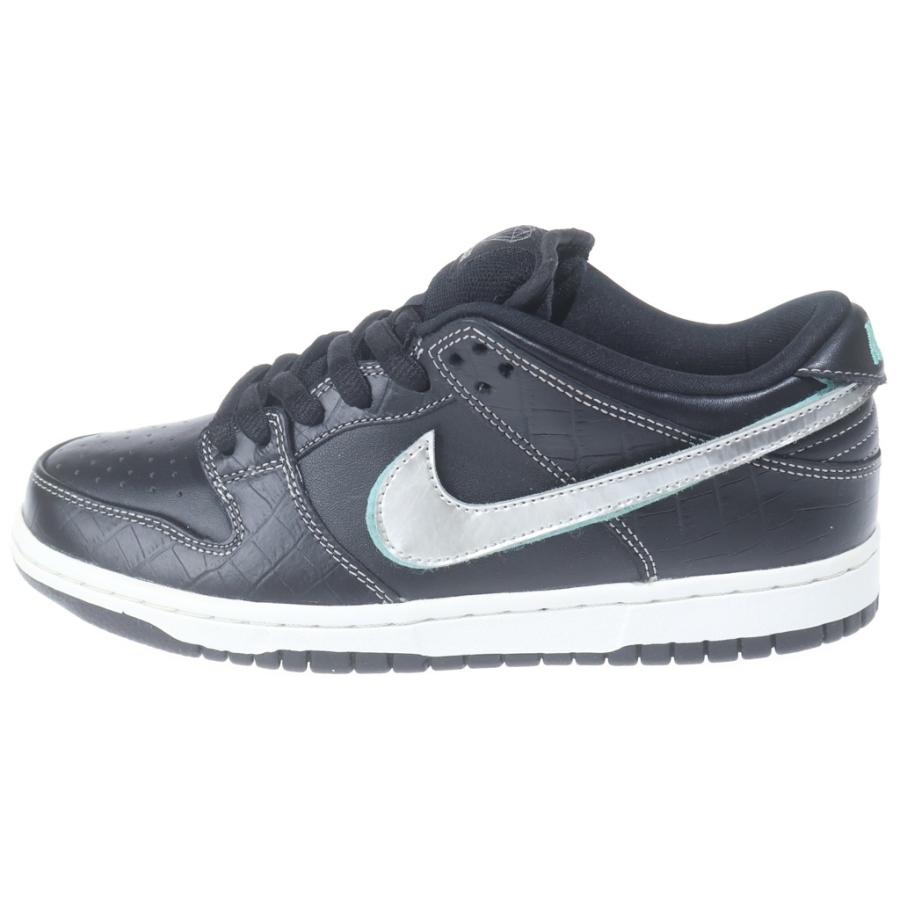 NIKE SB ナイキエスビー ×DIAMOND SUPPLY DUNK LOW PRO OG QS ダイヤモンド サプライ ダンク ローカットスニーカー ブラック US7/25.0cm BV1310-001 Nike SB ナイキエスビー ×DIAMOND SUPPLY DUNK LOW PRO OG QS