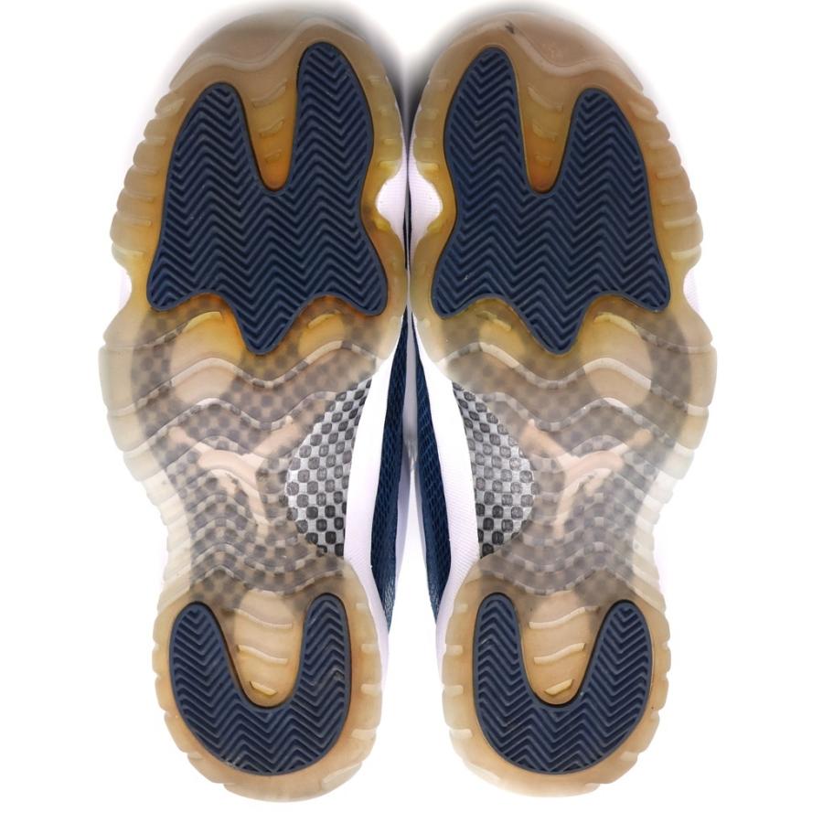 エアジョーダン 11 レトロ　ローカットスネーク ホワイト/ネイビー　29cm NIKE（ナイキ） AIR JORDAN 11 RETRO LOW エアジョーダン11 レトロ
