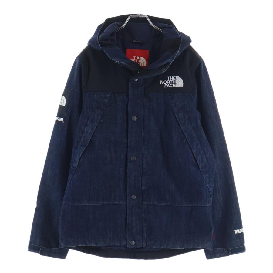 j*z様 S シュプリーム ノースフェイス デニム ジャケット マウンテンジャケ Supreme（シュプリーム） 15SS ×THE NORTH FACE Denim Dot Shot Jacket