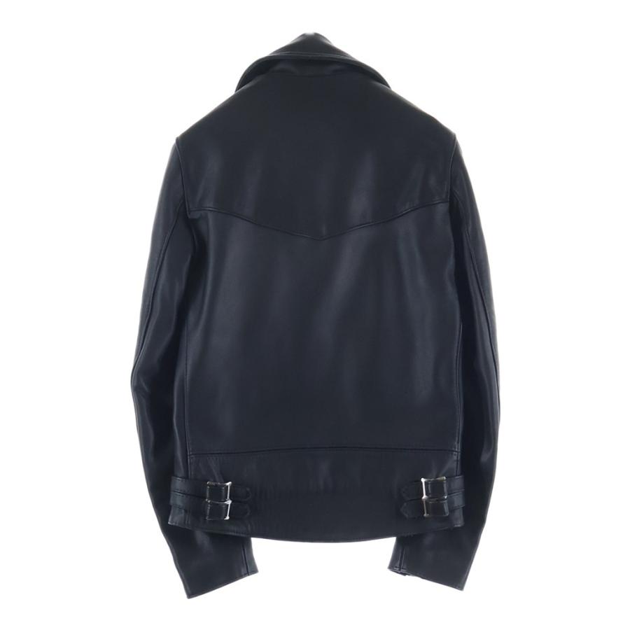 Lewis Leathers ルイスレザー × HYSTERIC GLAMOUR Ramones LIGHTNING × ヒステリックグラマー ラモーンズ ライトニング カウレザー ライダースジャケット ブラック 0253LB05 ルイスレザー × ヒステリックグラマー ラモーンズ ライトニング