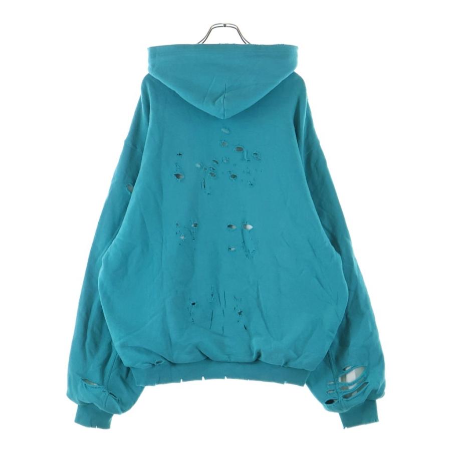 BALENCIAGA（バレンシアガ） 21SS Caps Destroyed Hoodie デストロイ