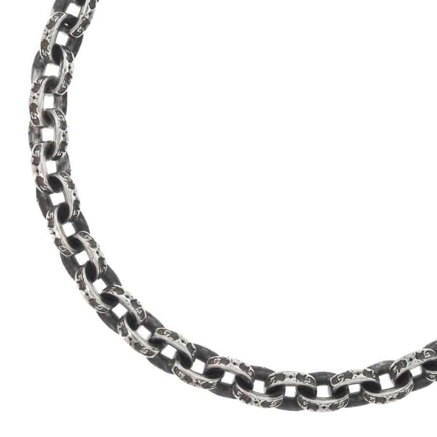 CHROME HEARTS クロムハーツ PAPER CHAIN 24 ペーパーチェーンネックレス 24inch シルバー BCA088 CHROME HEARTS（クロムハーツ） PAPER CHAIN 24 ペーパーチェーン