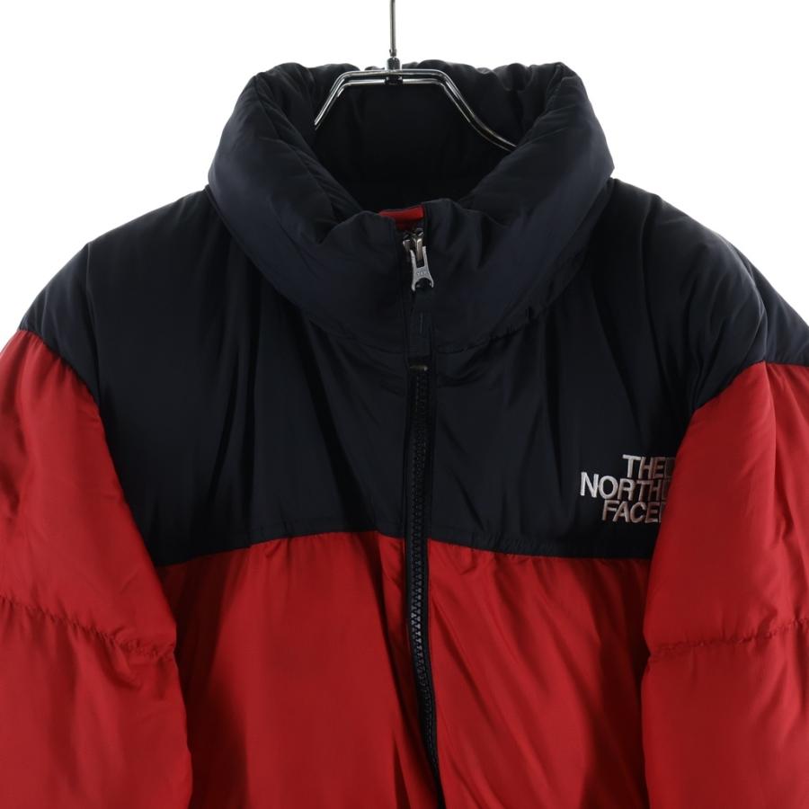 THE NORTH FACE ダウンジャケット レッド/ブラック THE NORTH FACE（ザ ノースフェイス） NUPTSE JACKET ヌプシ ダウン