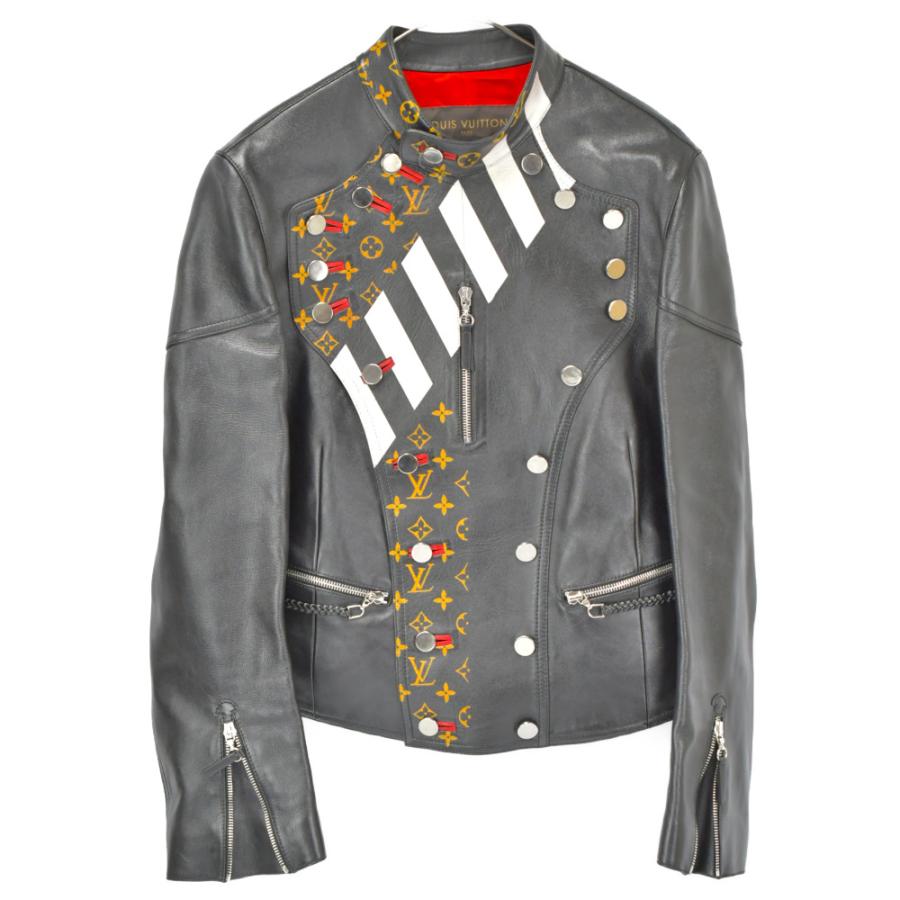 LOUIS VUITTON (ルイヴィトン) モノグラム レザージャケット CA36929