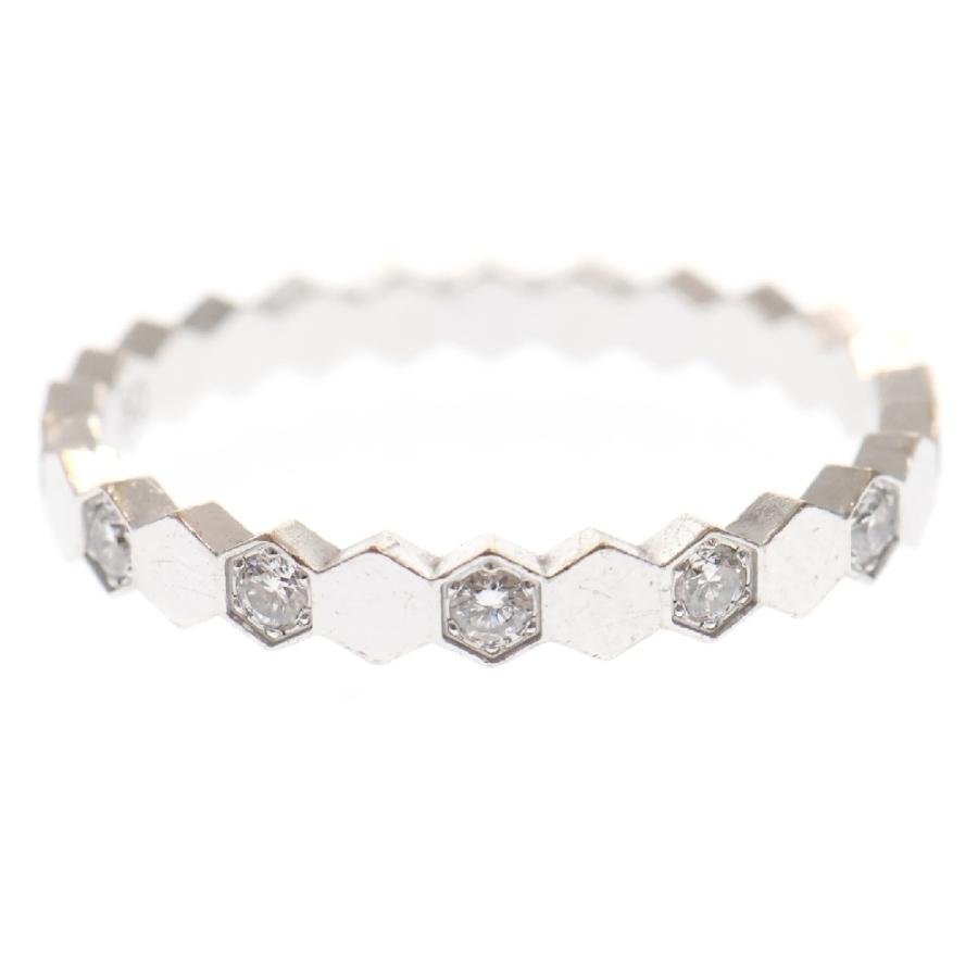 CHAUMET ショーメ ビーマイラブ ダイヤモンド リング Au750WG ホワイト