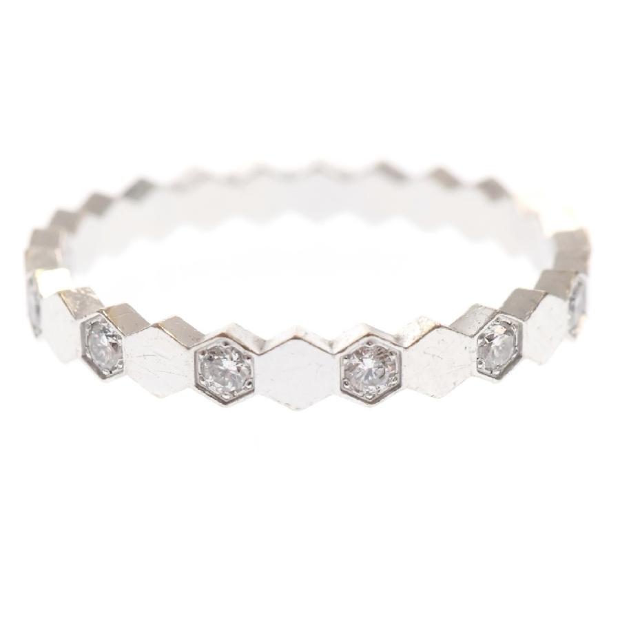 CHAUMET ショーメ ビーマイラブ ダイヤモンド リング Au750WG ホワイト