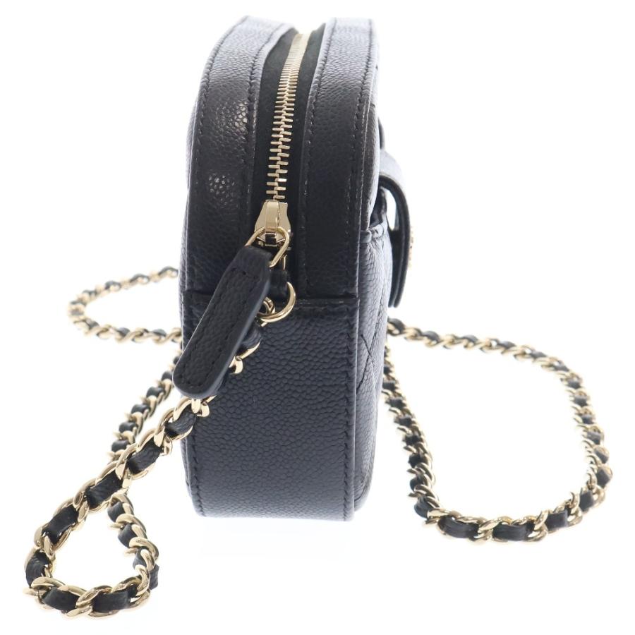 CHANEL（シャネル） マトラッセ キャビアスキン ココマーク チェーン