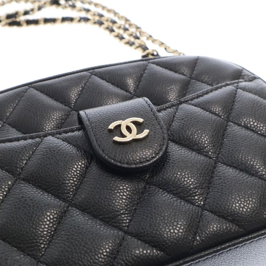 CHANEL（シャネル） マトラッセ キャビアスキン ココマーク チェーン 
