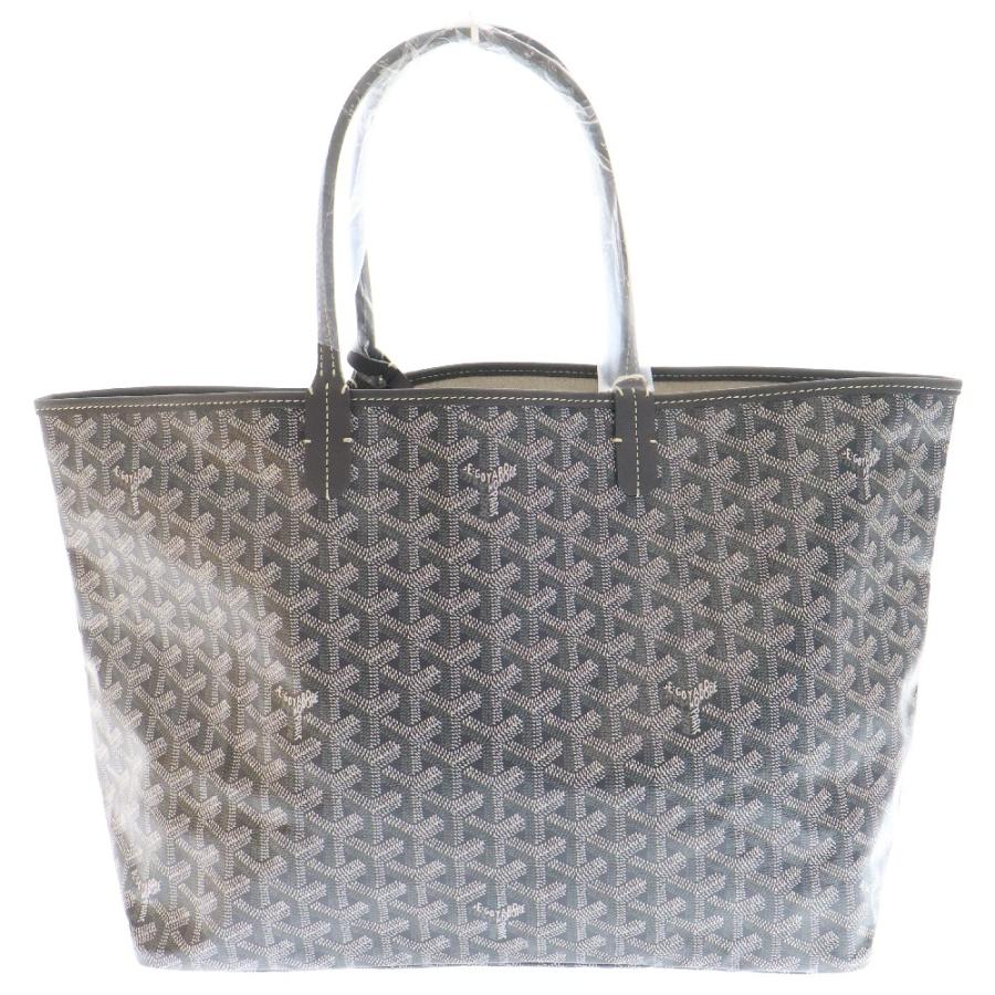 GOYARD ゴヤール サンルイPM トートバッグ PVC ハンドバッグ グレー  