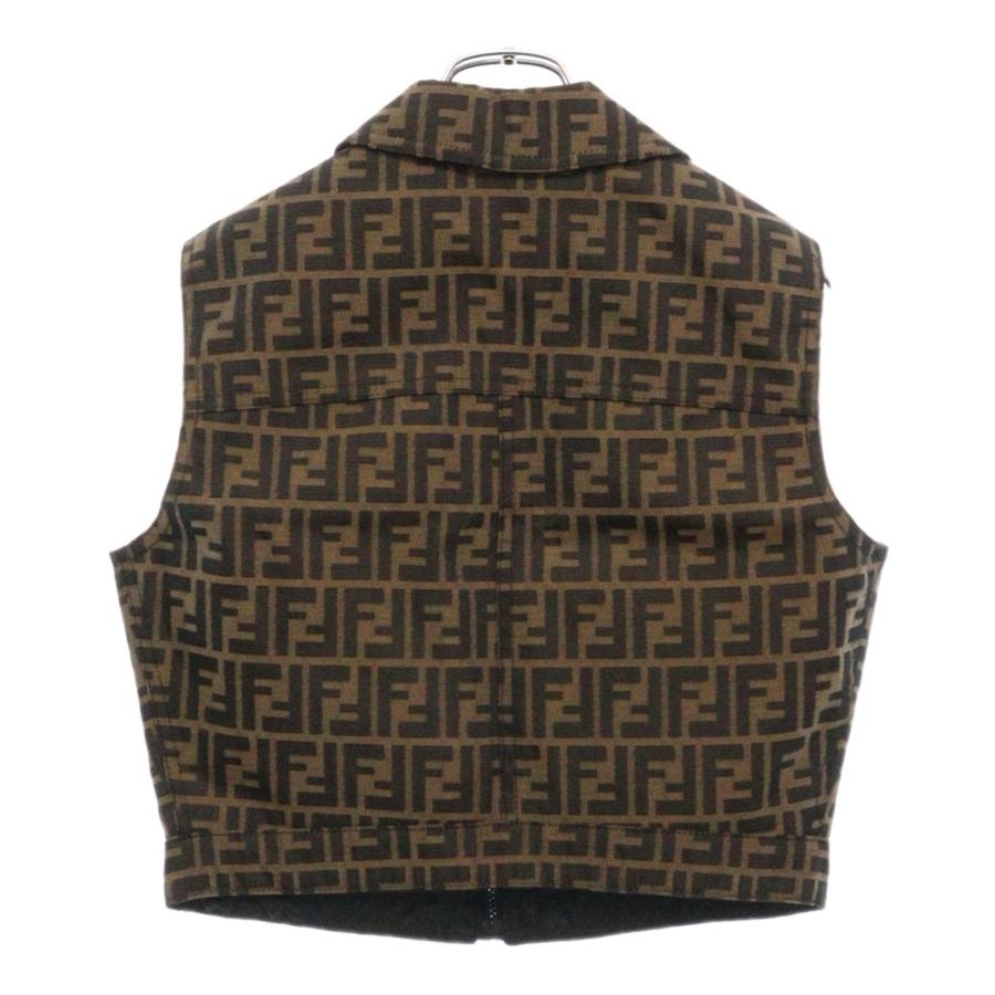 フェンディ ズッカ柄　ベスト FENDI フェンディ ズッカ柄 ベスト ジレ リバーシブル｜Yahoo!フリマ