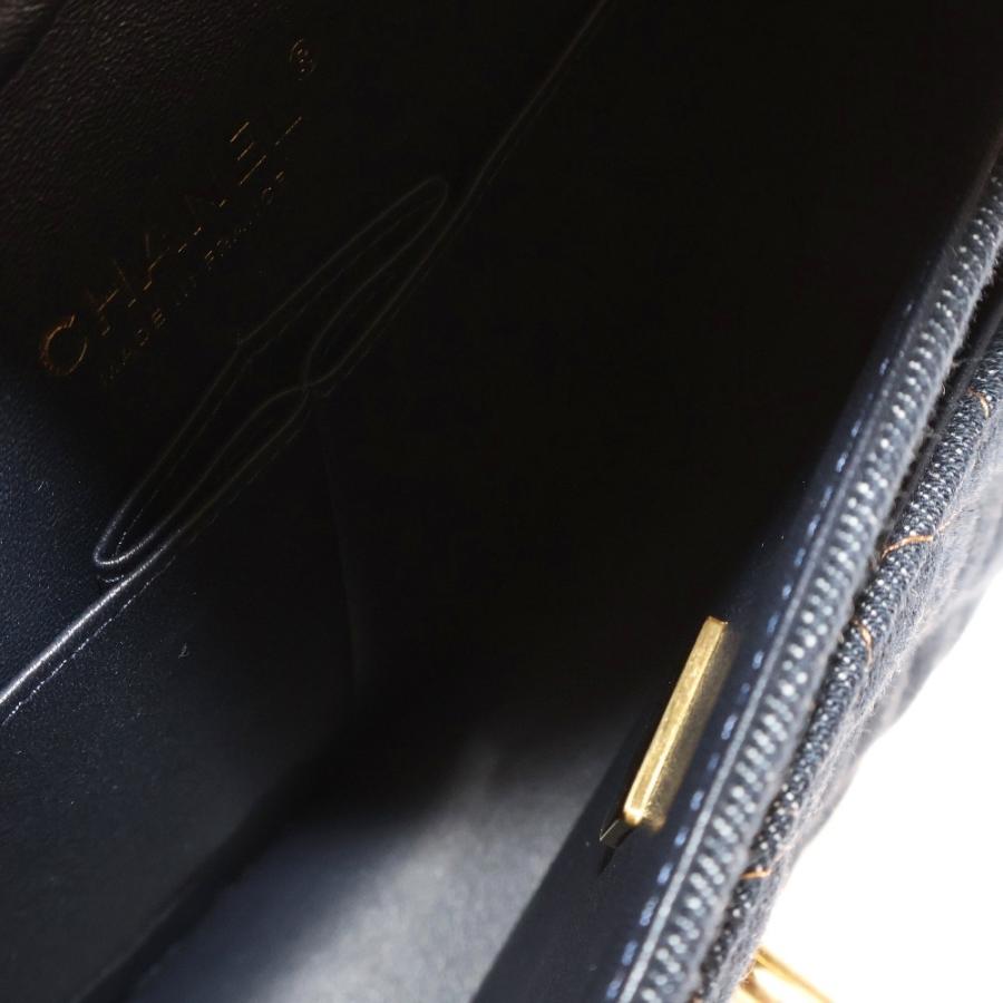 CHANEL（シャネル） マトラッセ25 デニム Wフラップ Wチェーン