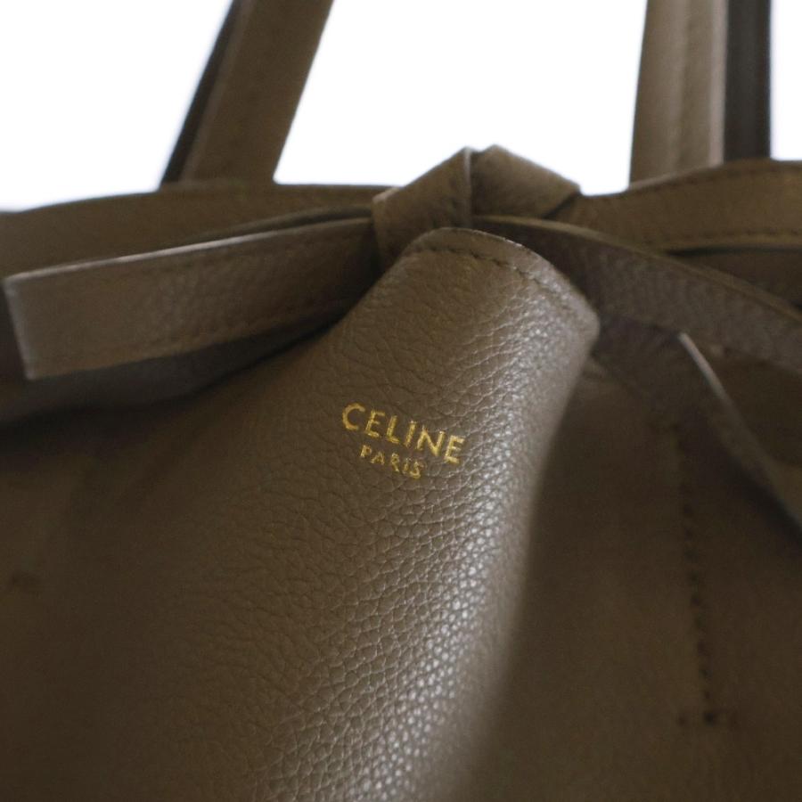 CELINE（セリーヌ） カバファントム スモール レザー トートバッグ