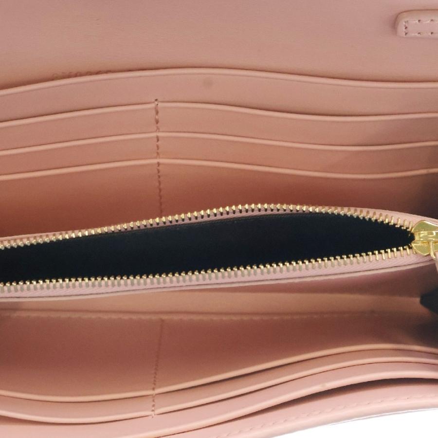 FENDI フェンディ FF モンスターアイズ チェーンレザーロング