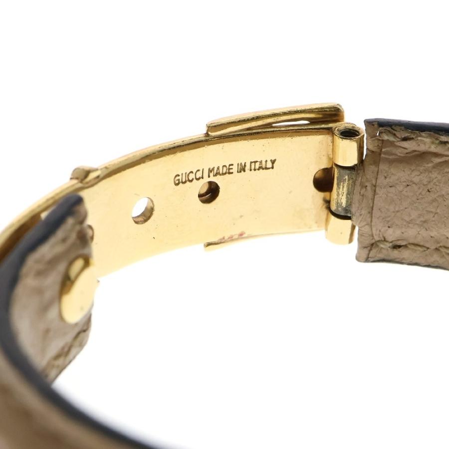 GUCCI（グッチ） バングル ブレスレット ベルトモチーフ ベージュ