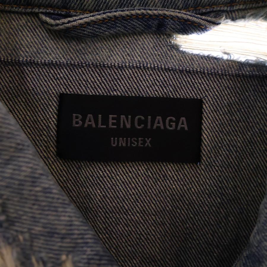 BALENCIAGA（バレンシアガ） 23SS PATCHED DESTROYED JACKET