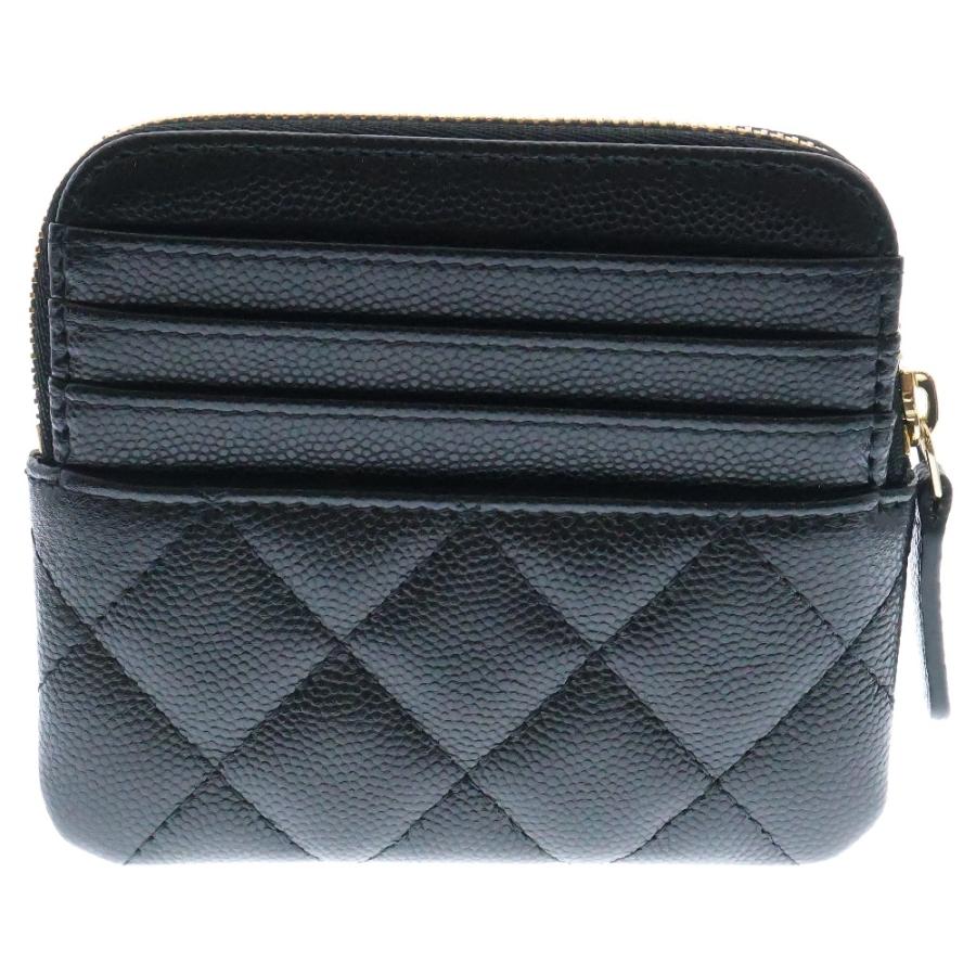 CHANEL シャネル 財布　キャビアスキン コインケース コンパクトウォレット CHANEL シャネル コンパクトウォレット キャビアスキン カード