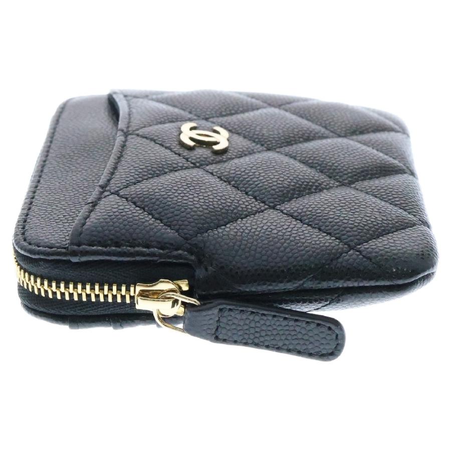 CHANEL シャネル 財布　キャビアスキン コインケース コンパクトウォレット CHANEL シャネル コンパクトウォレット キャビアスキン カード