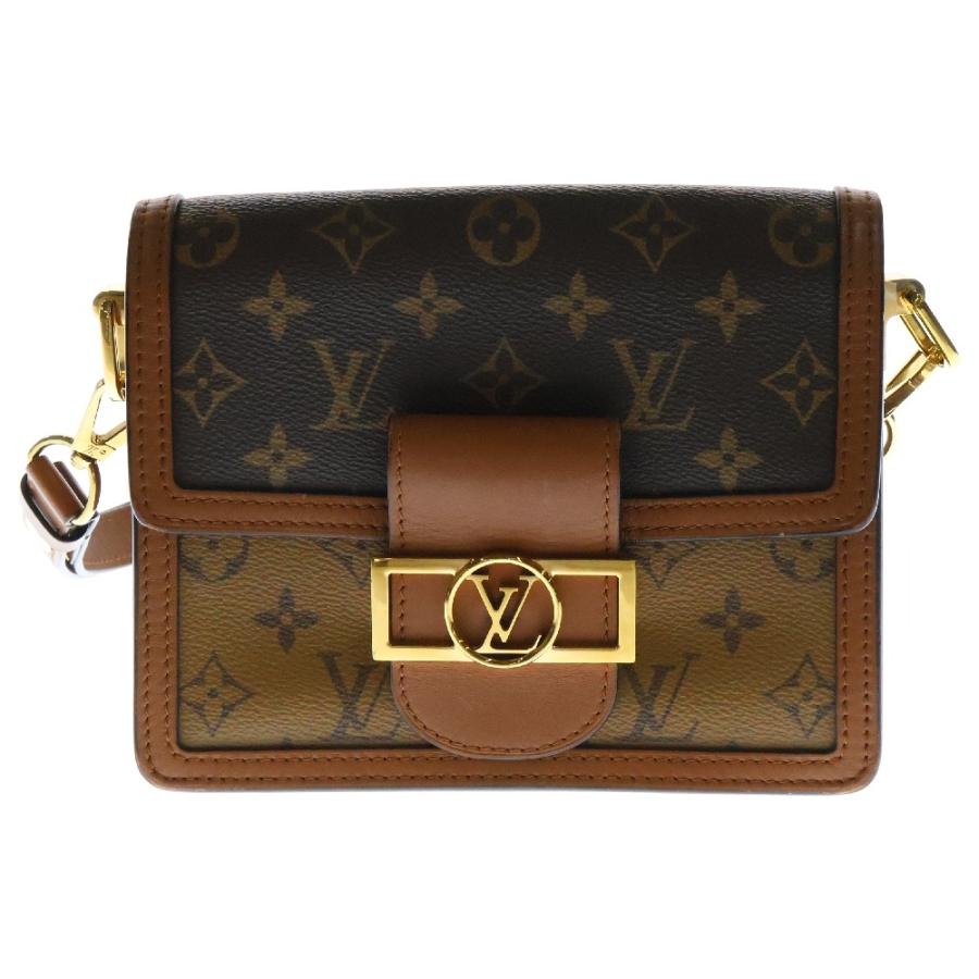LOUIS VUITTON ルイヴィトン モノグラムリバース ドーフィーヌMM