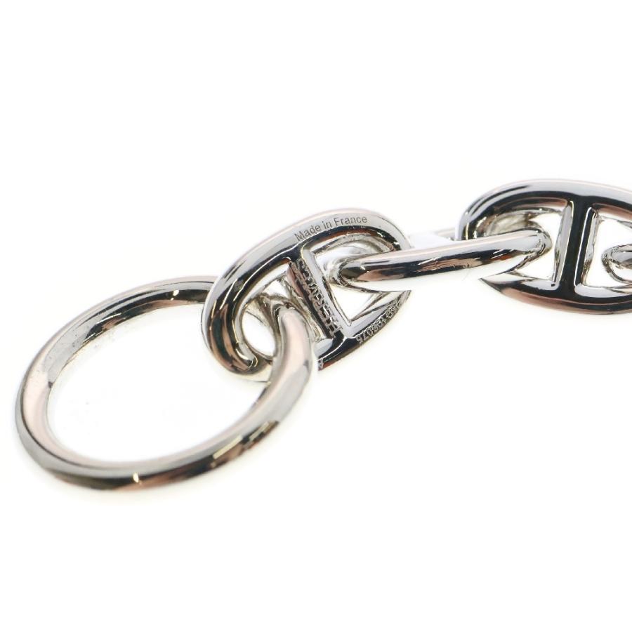 シルバー925 アンカーチェーンネックレス シェーヌダンクルデザイン MM 36 HERMES エルメス ネックレス シェーヌダンクル Chaine dancre MM