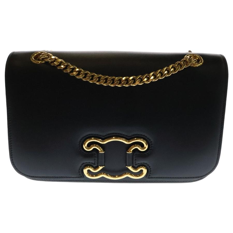 CELINE（セリーヌ） トリオンフ フレーム チェーン ショルダーバック