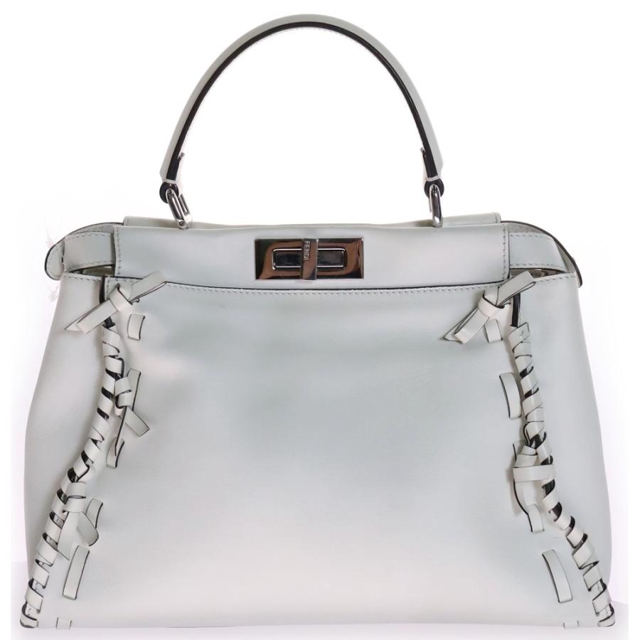 FENDI（フェンディ） ピーカブー レギュラー レザーハンドバッグ