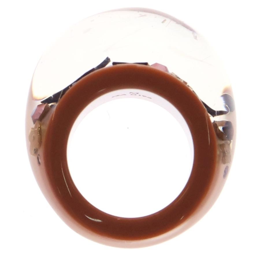 LOUIS VUITTON ルイヴィトン バーグ アンクルージョン リング ピンク