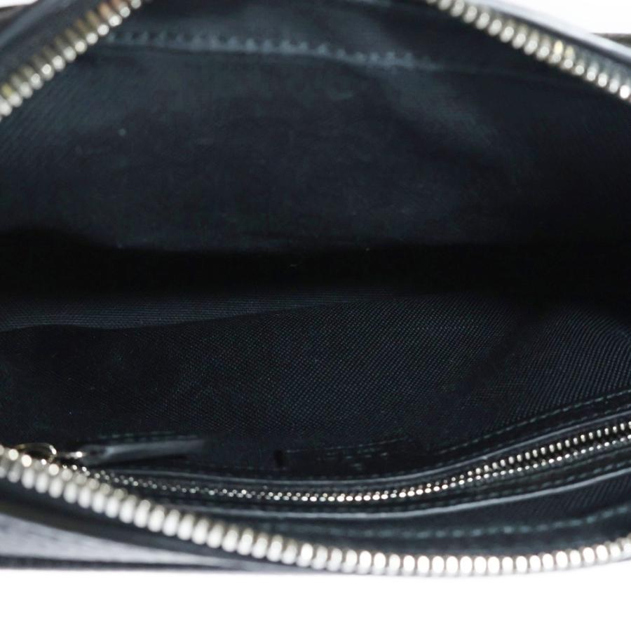 GUCCI グッチ ウェブ シェリーライン レザー スモール クロス