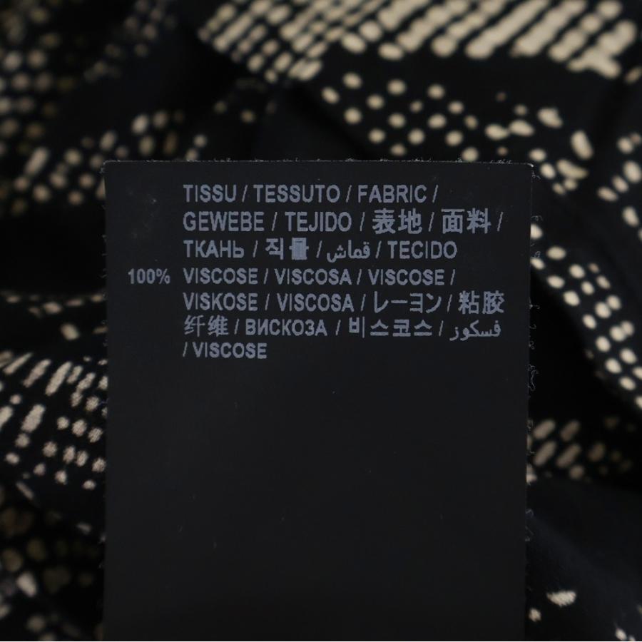 SAINT LAURENT PARIS サンローランパリ 21SS アロハシャツ ブラック