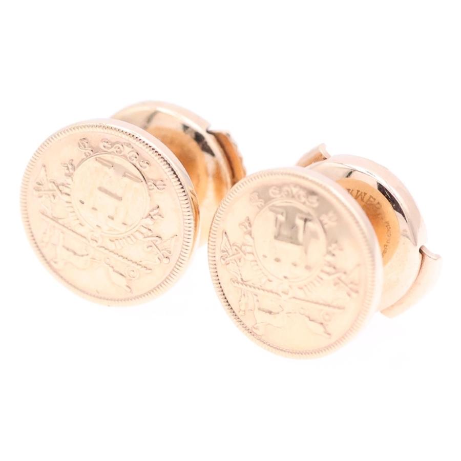 HERMES（エルメス） エクスリブリスTPM ピアス 両耳用 ゴールド
