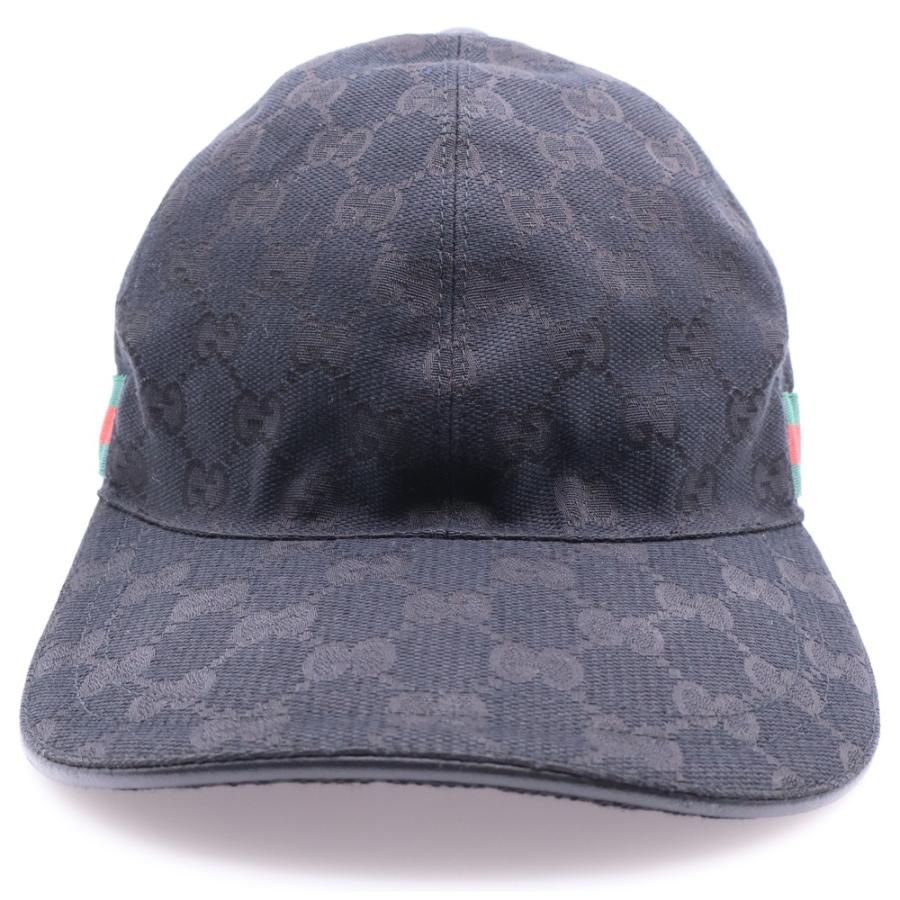 GUCCI（グッチ） GGキャンバス シェリーライン 6パネル ベースボール