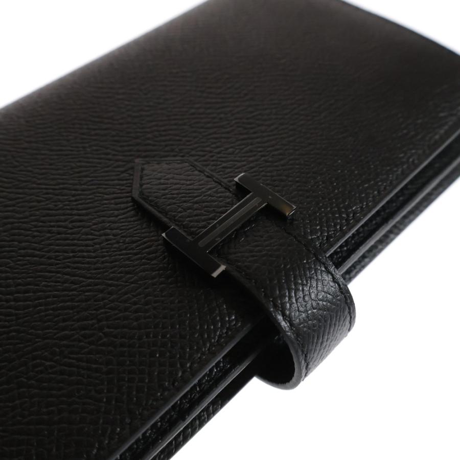 HERMES（エルメス） ベアン スフレ ブラック エプソン ブラック金具 U