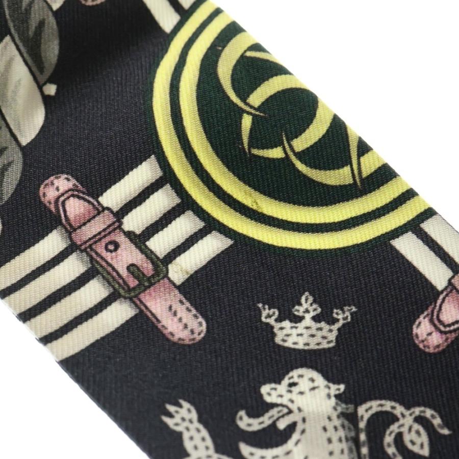 HERMES（エルメス） ツイリー Grande Tenue スカーフ ブラック : BRING