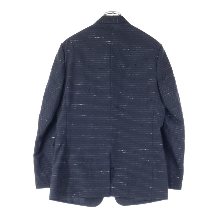 Dior HOMME ディオールオム セットアップスーツ ボーダー総柄 ネップ